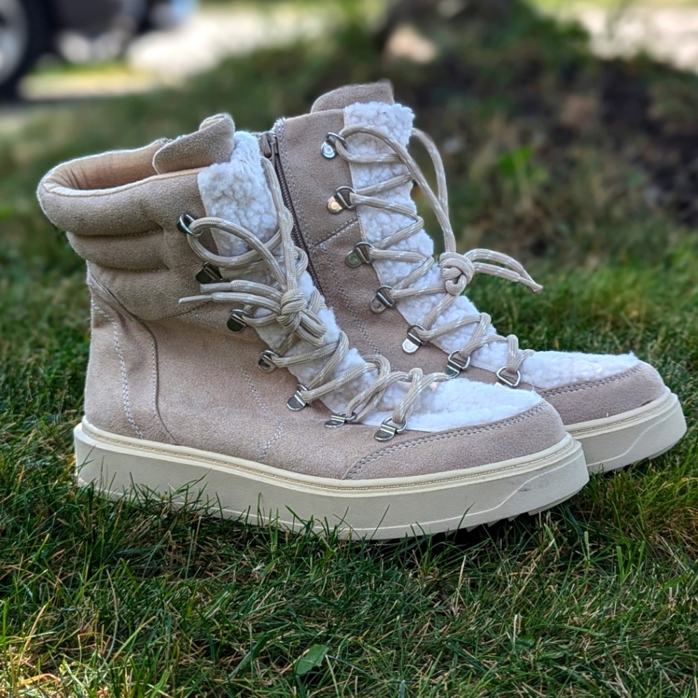 Suede Look Boots by SODA